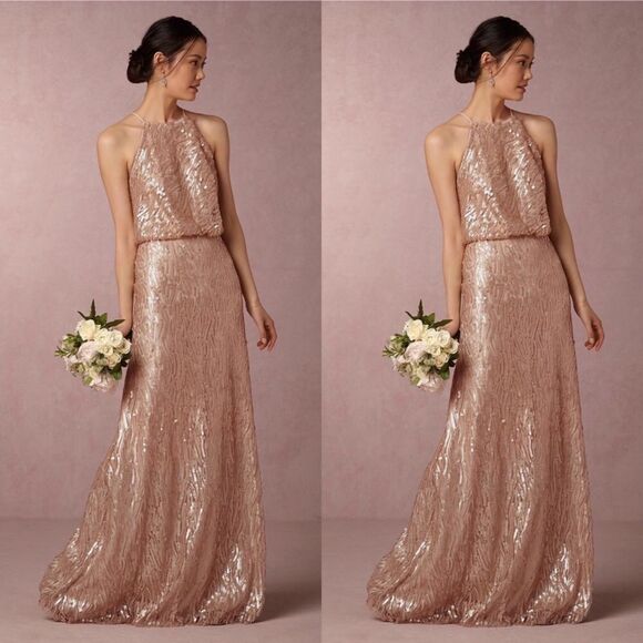 Anthropologie BHLDN x Donna Morgan Alana Dress - Picture 1 of 8